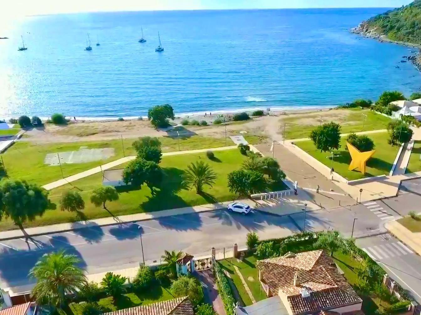 Villa Stella Fronte Mare Porto Frailis Àrbatax Exterior foto